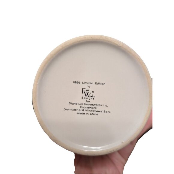 Vintage & Modern Christmas Mug Lot – 3 Holiday Mugs 1996 Limited Edition + more - Picture 4 of 8